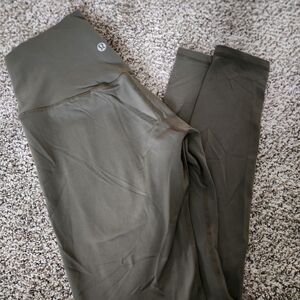 lululemon athletica Olive Green Leggings